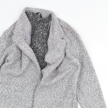 Womens UK Size 8 Marks and Spencer Grey Cardigan Jumper