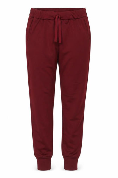 Womens UK Size S Preworn Regular Fit Jogger Red Trousers