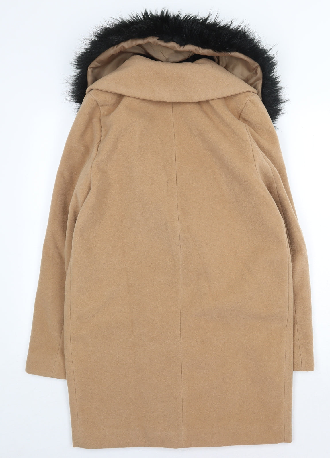 Womens UK Size 8 Atmosphere Beige Overcoat