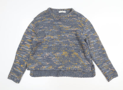Womens UK Size S MNG Grey Pullover Jumper