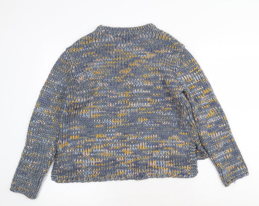 Womens UK Size S MNG Grey Pullover Jumper
