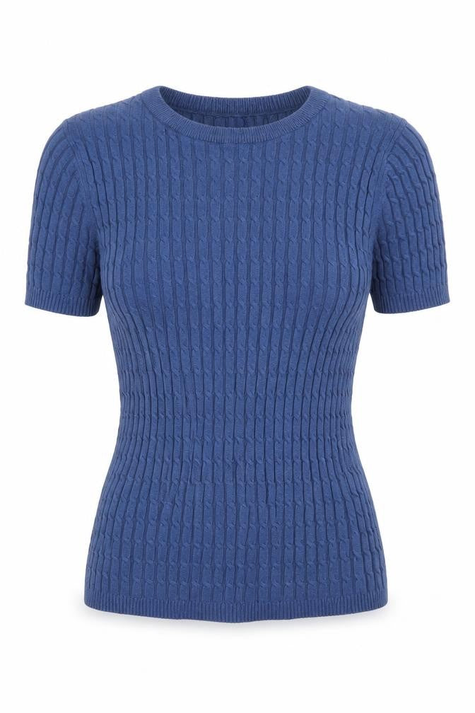 Womens UK Size M Oodji Blue Pullover Jumper