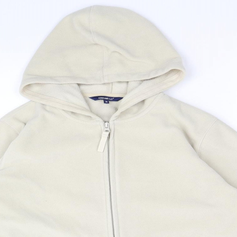 Womens UK Size 16 Casual Club Beige Jacket
