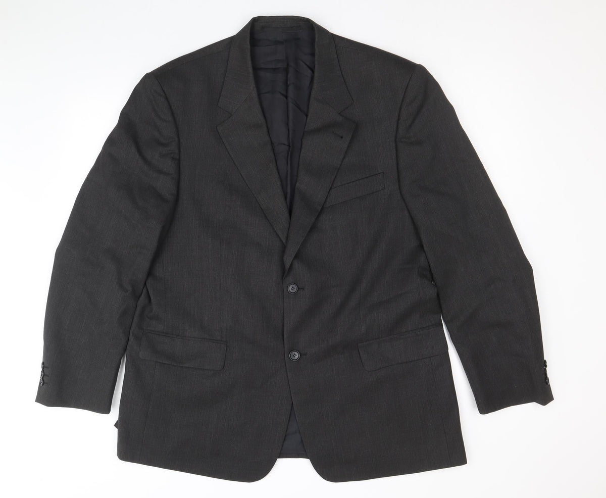 Mens UK Size 44 West Brook Regular Grey Suit Jacket