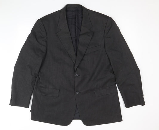 Mens UK Size 44 West Brook Regular Grey Suit Jacket