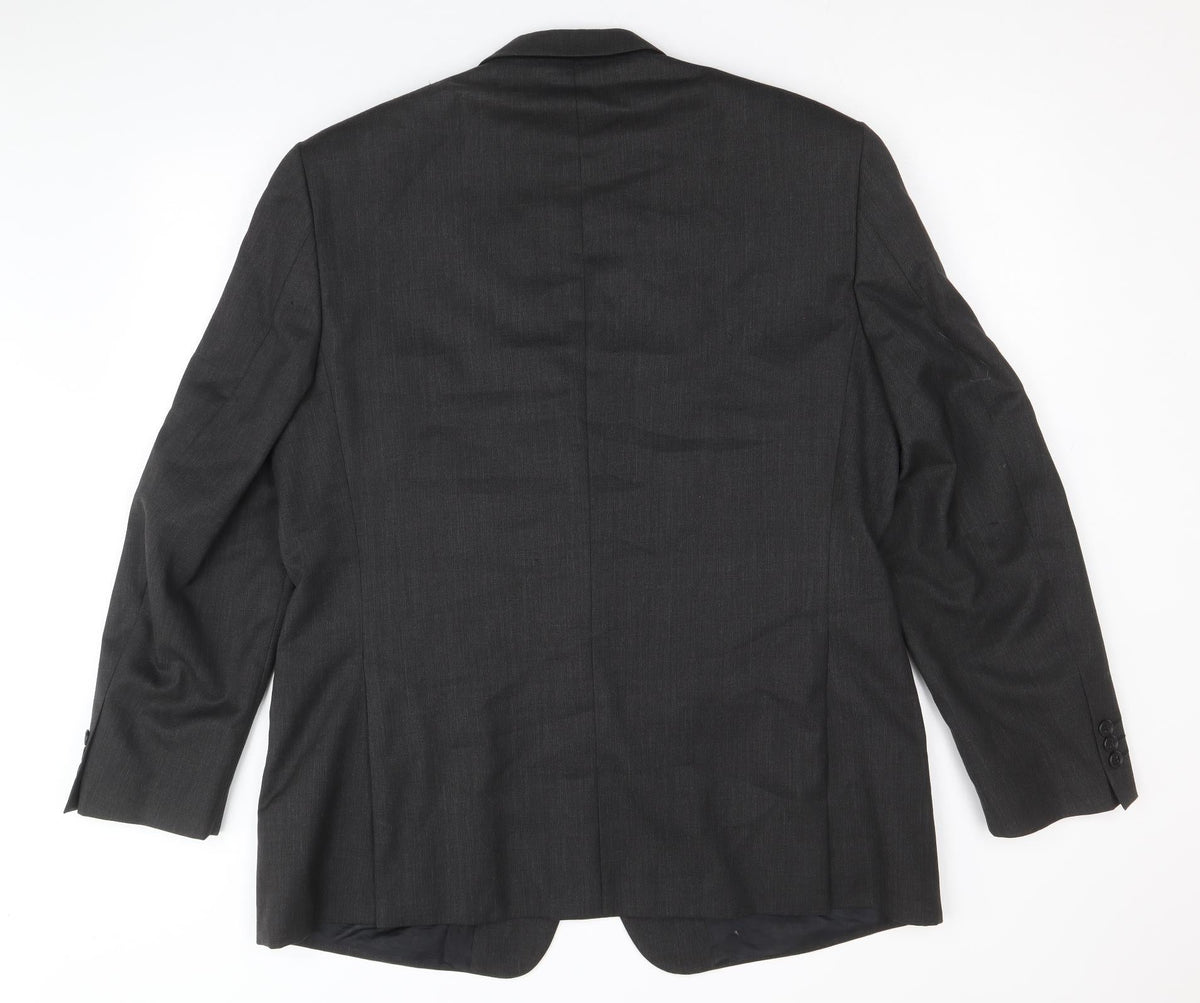 Mens UK Size 44 West Brook Regular Grey Suit Jacket