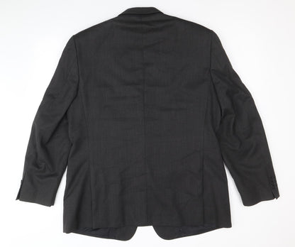 Mens UK Size 44 West Brook Regular Grey Suit Jacket