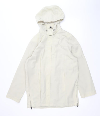 Womens UK Size 8 SCL sport Beige Rain Coat