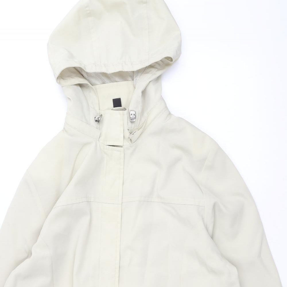 Womens UK Size 8 SCL sport Beige Rain Coat