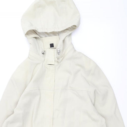Womens UK Size 8 SCL sport Beige Rain Coat