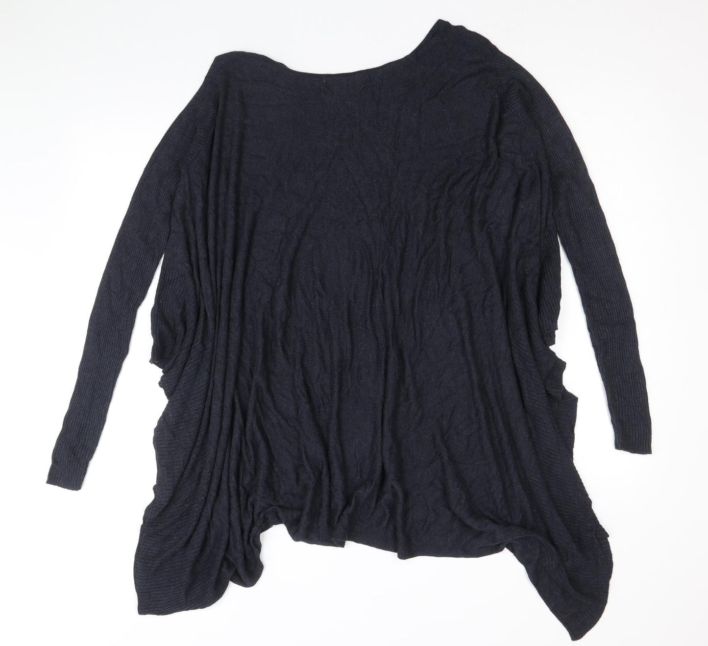 Womens UK Size S Label Lab Blue Cardigan Jumper