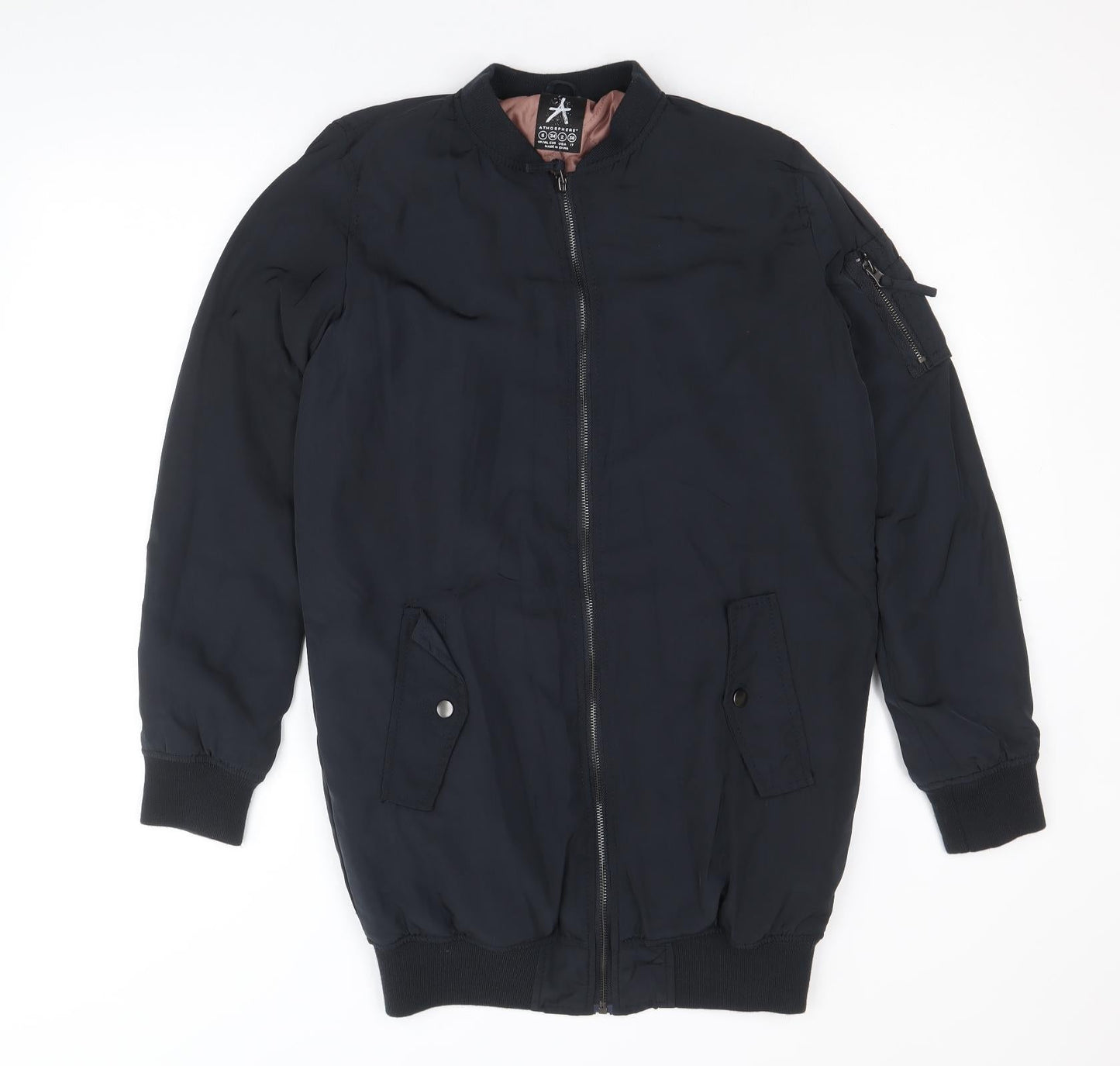 Womens UK Size 6 Atmosphere Black Military Jacket