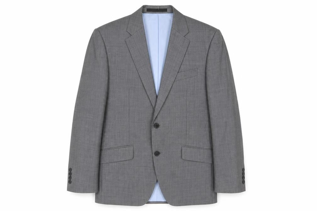 Mens UK Size 38 Marks and Spencer Regular Grey Suit Jacket