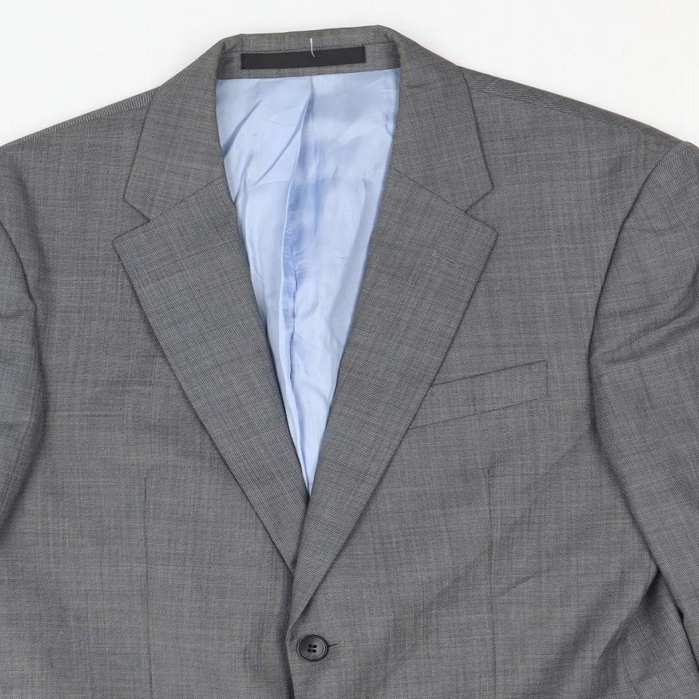 Mens UK Size 38 Marks and Spencer Regular Grey Suit Jacket