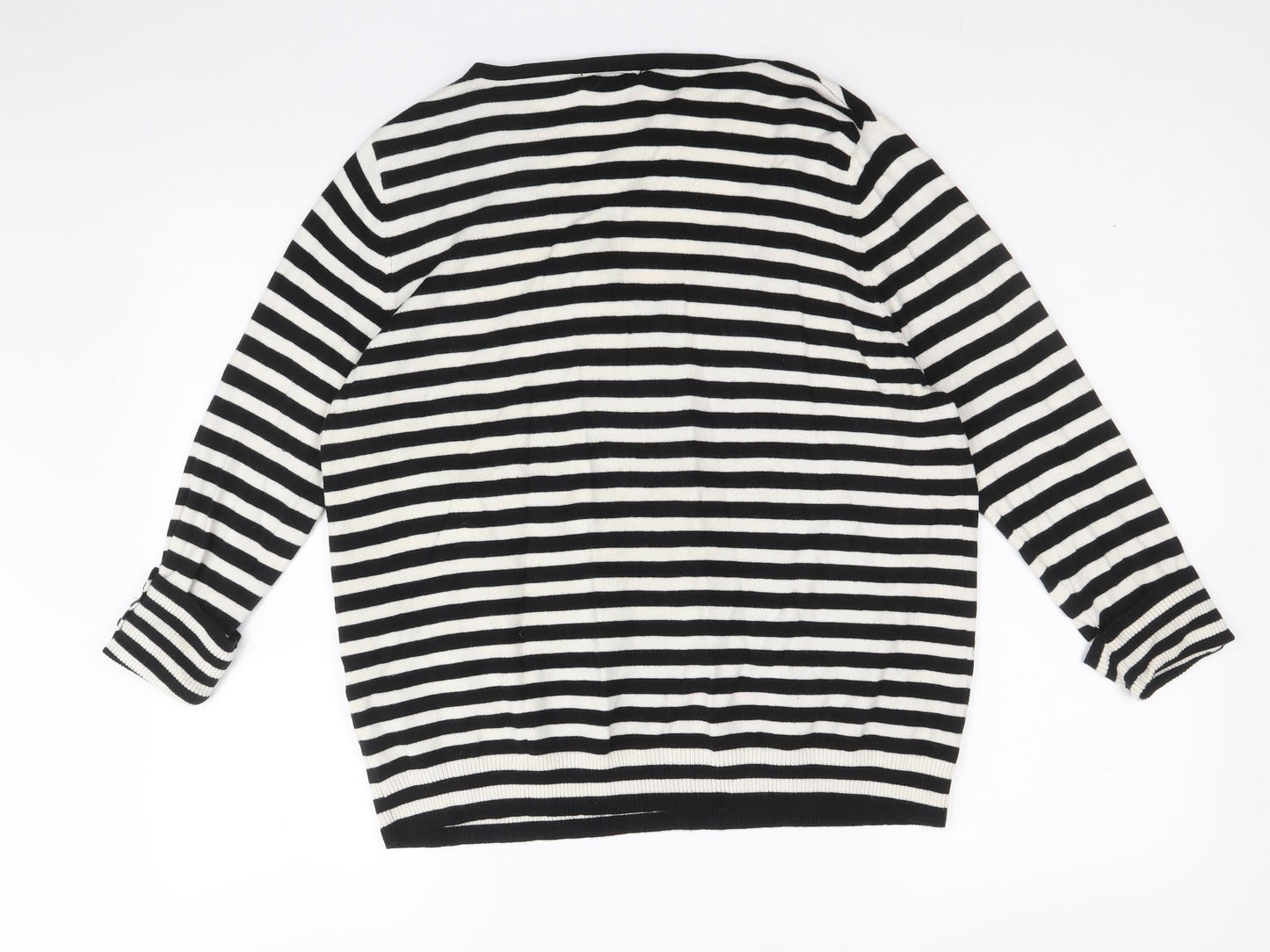 Womens UK Size L Planet Black Pullover Jumper