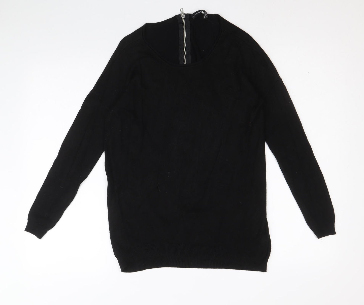 Womens UK Size XS Atmosphere Black Pullover Jumper