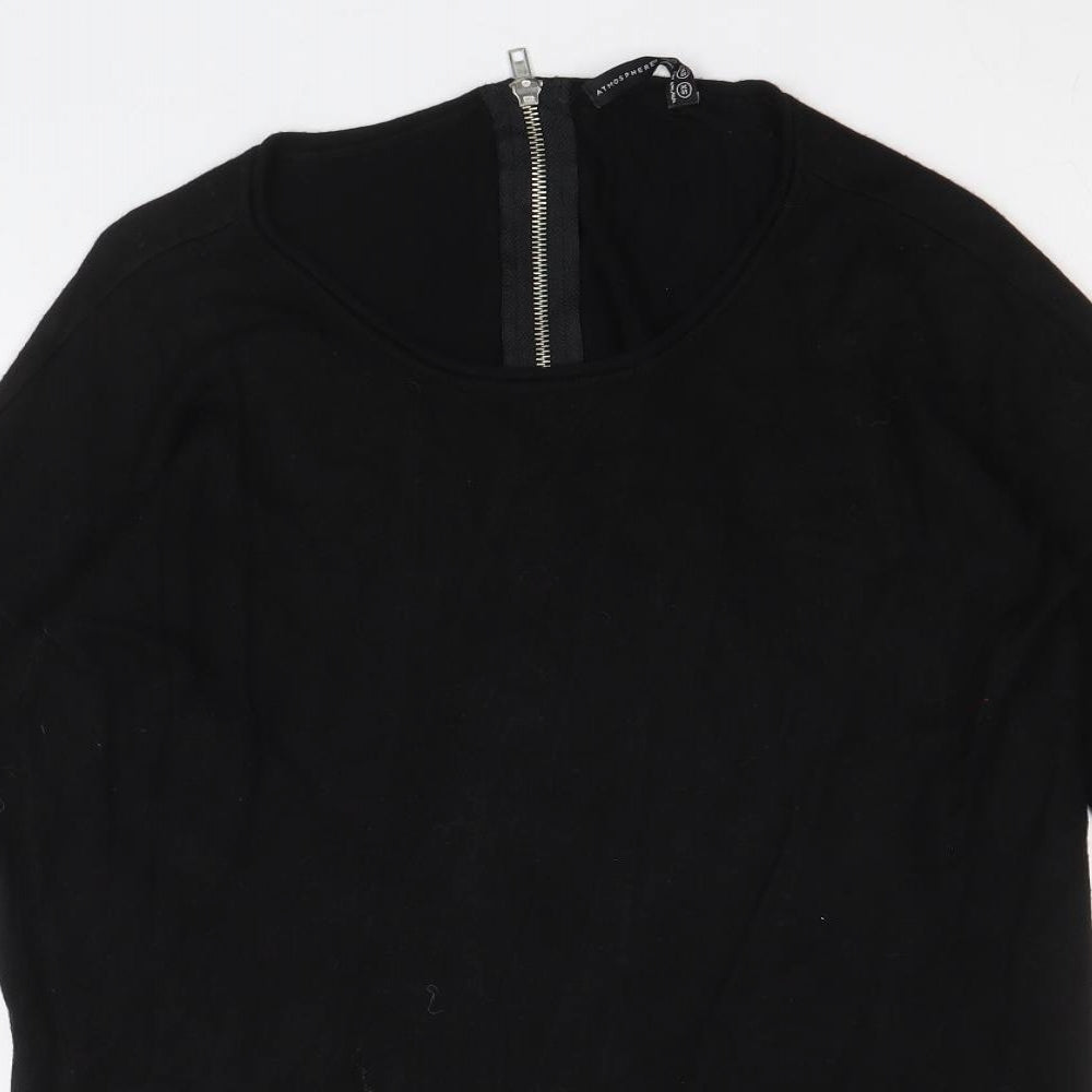 Womens UK Size XS Atmosphere Black Pullover Jumper