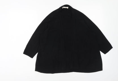 Womens UK Size 8 New Look Black Cardigan Jumper