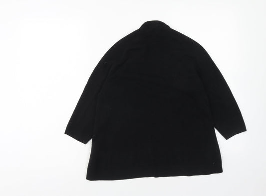 Womens UK Size 8 New Look Black Cardigan Jumper