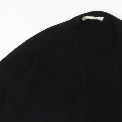 Womens UK Size 8 New Look Black Cardigan Jumper