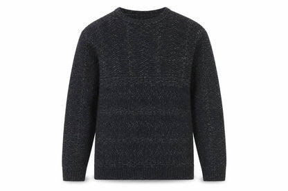 Cedarwood State Mens Blue Round Neck Acrylic Pullover Jumper Size M Long Sleeve