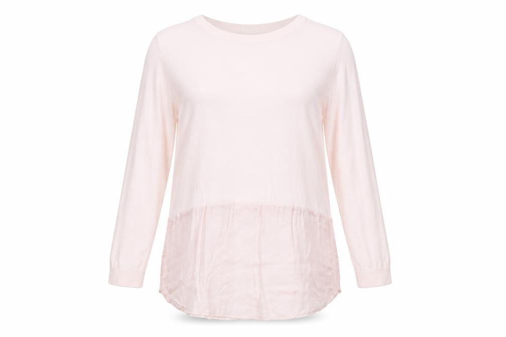 Womens UK Size 12 Marks and Spencer Pink Pullover Jumper