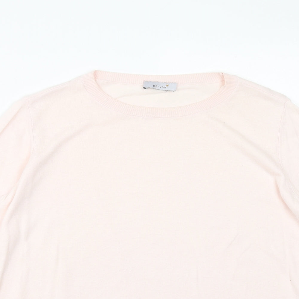 Womens UK Size 12 Marks and Spencer Pink Pullover Jumper