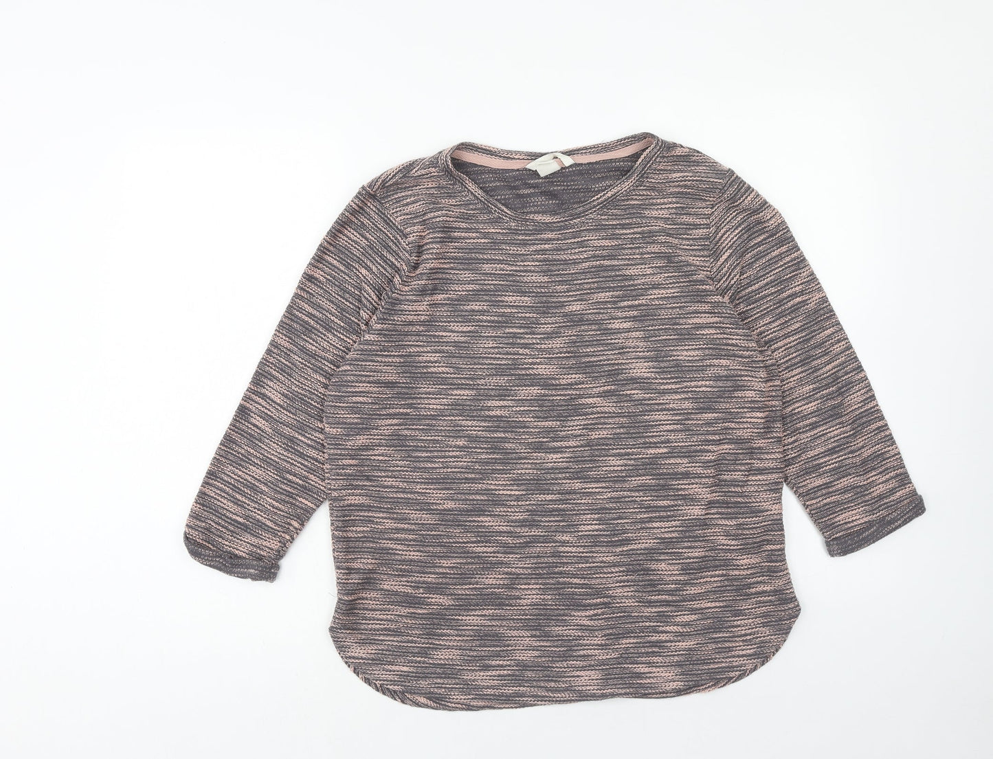 Womens UK Size S H&M Pink Pullover Jumper