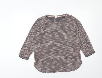 Womens UK Size S H&M Pink Pullover Jumper