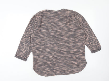 Womens UK Size S H&M Pink Pullover Jumper