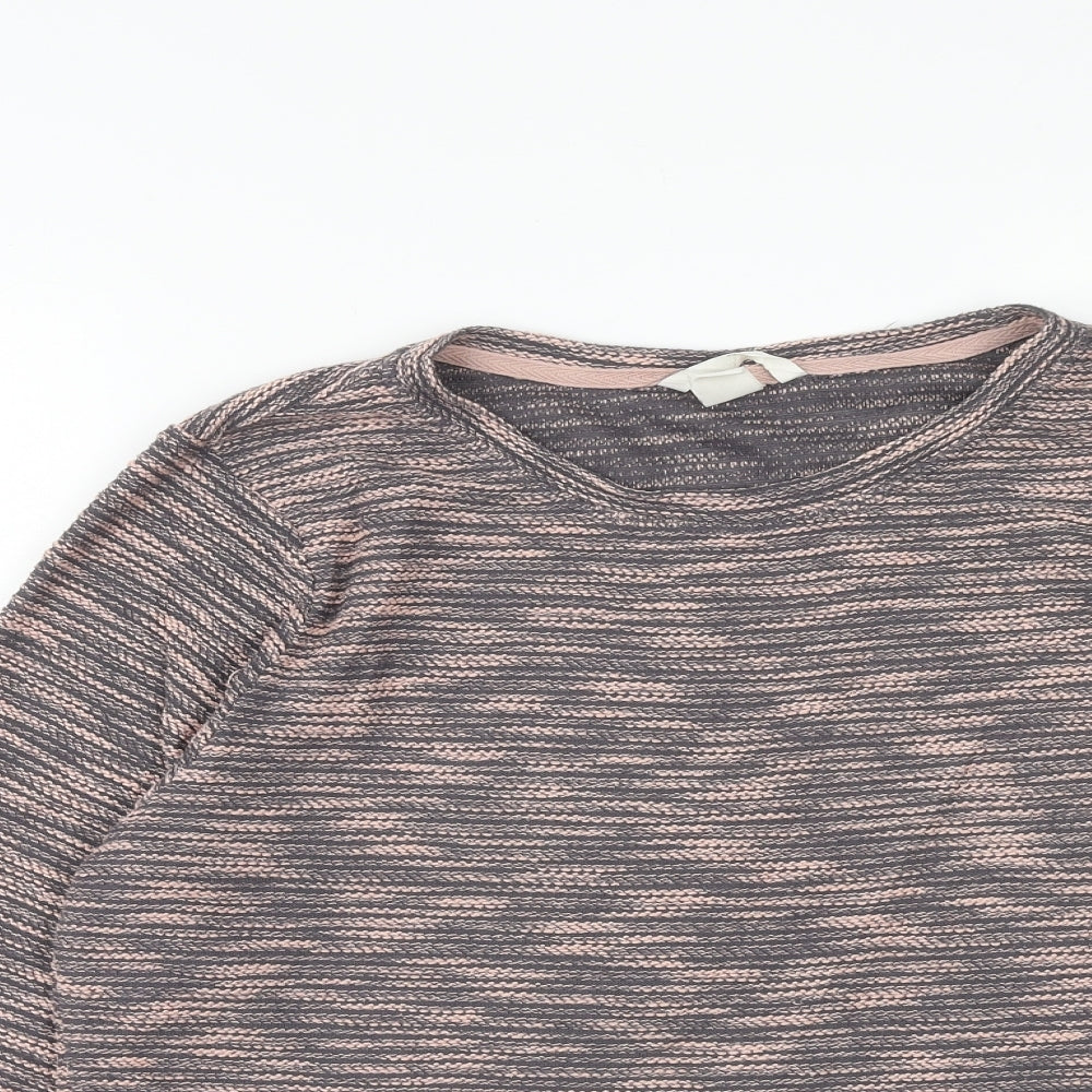 Womens UK Size S H&M Pink Pullover Jumper