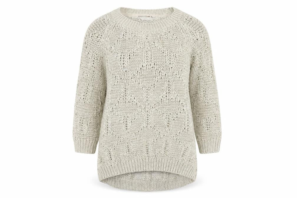 Womens UK Size 10 Marks and Spencer Brown Pullover Jumper