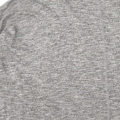 New Look Womens Grey Round Neck Viscose Pullover Jumper Size 12