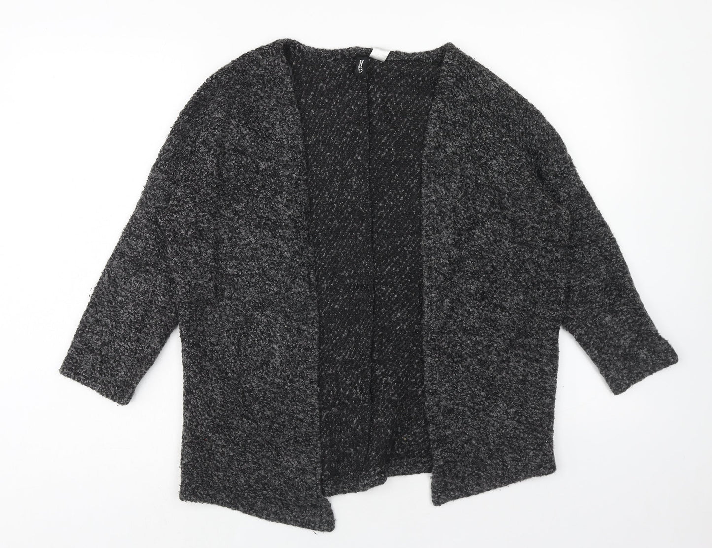 Womens UK Size M H&M Grey Cardigan Jumper