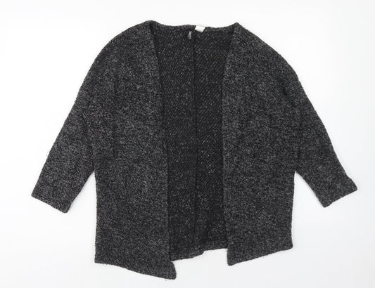 Womens UK Size M H&M Grey Cardigan Jumper