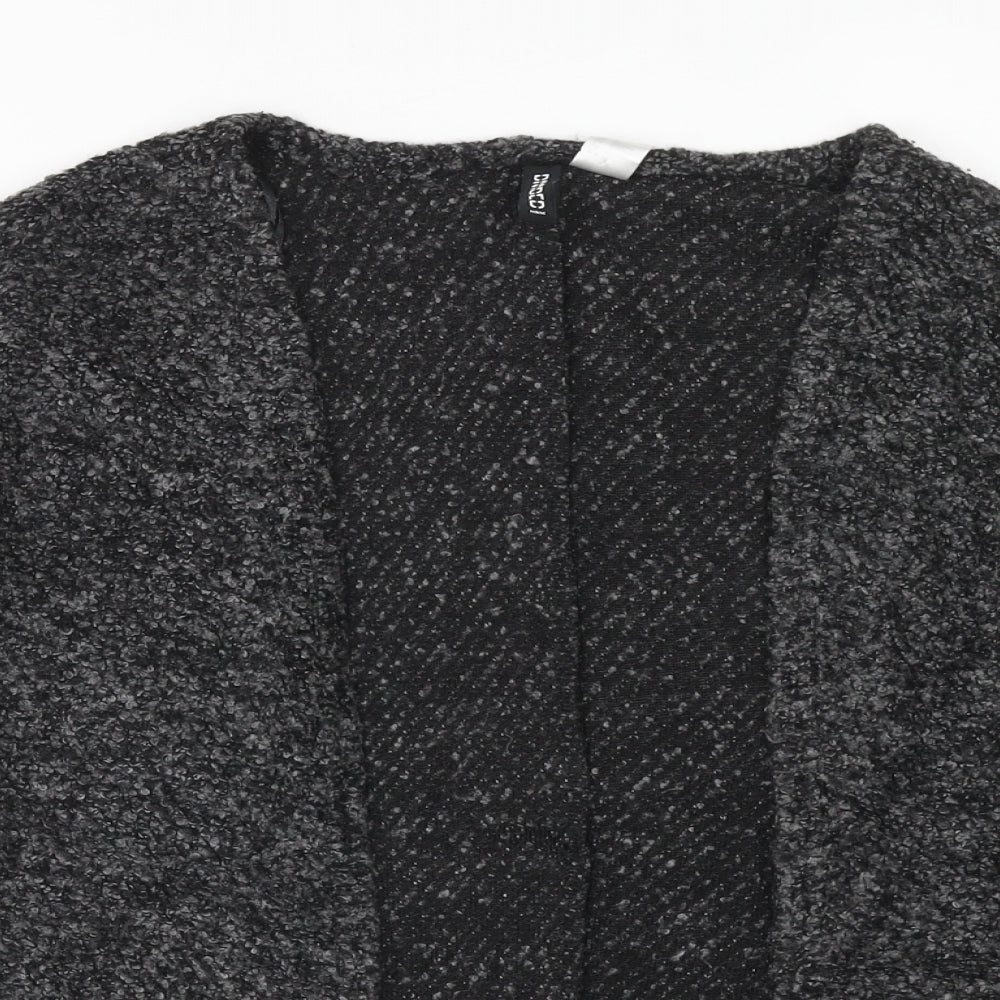 Womens UK Size M H&M Grey Cardigan Jumper