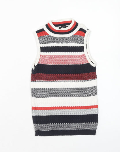 Womens UK Size 6 Atmosphere Multicoloured Basic Tank