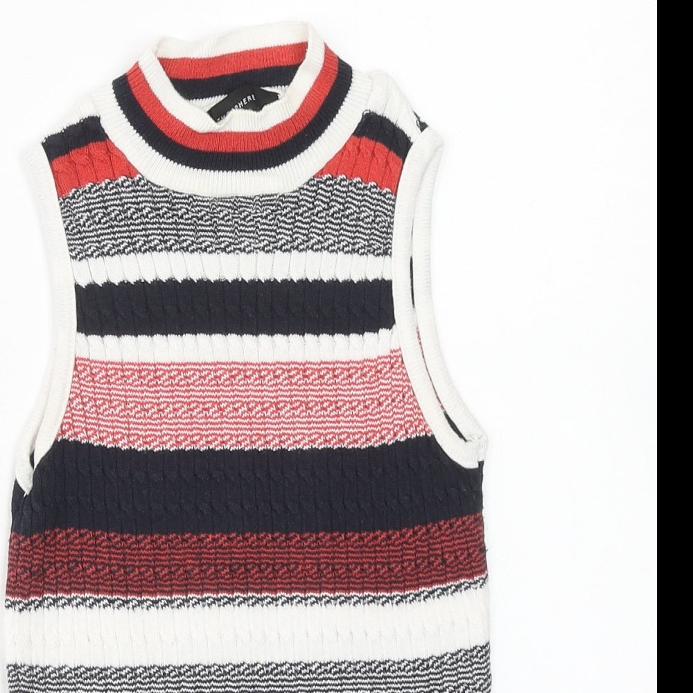 Womens UK Size 6 Atmosphere Multicoloured Basic Tank