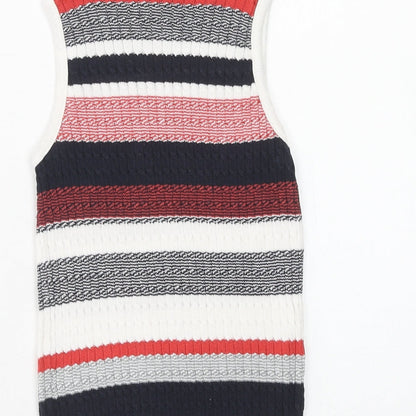 Womens UK Size 6 Atmosphere Multicoloured Basic Tank