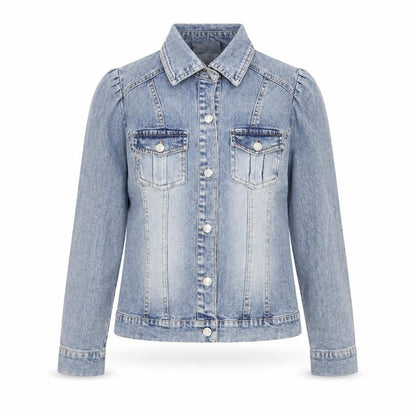 Todays Women Womens Blue Jacket Size 8 Button