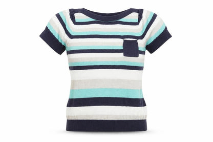 Womens UK Size 10 Dorothy Perkins Multicoloured Basic Blouse