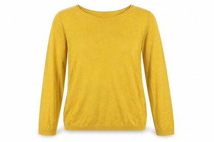 Womens UK Size 12 George Yellow Pullover Jumper