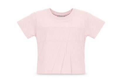 NEXT Girls Pink Cotton Basic T-Shirt Size 2XS Round Neck Pullover