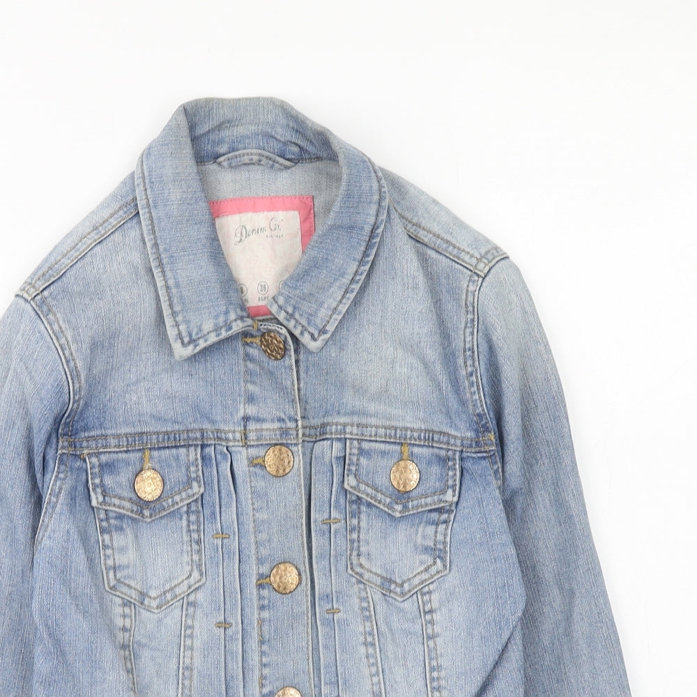 Womens UK Size 8 Denim & Co. Blue Jacket