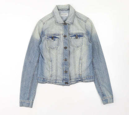 Womens UK Size 8 New Look Blue Jacket