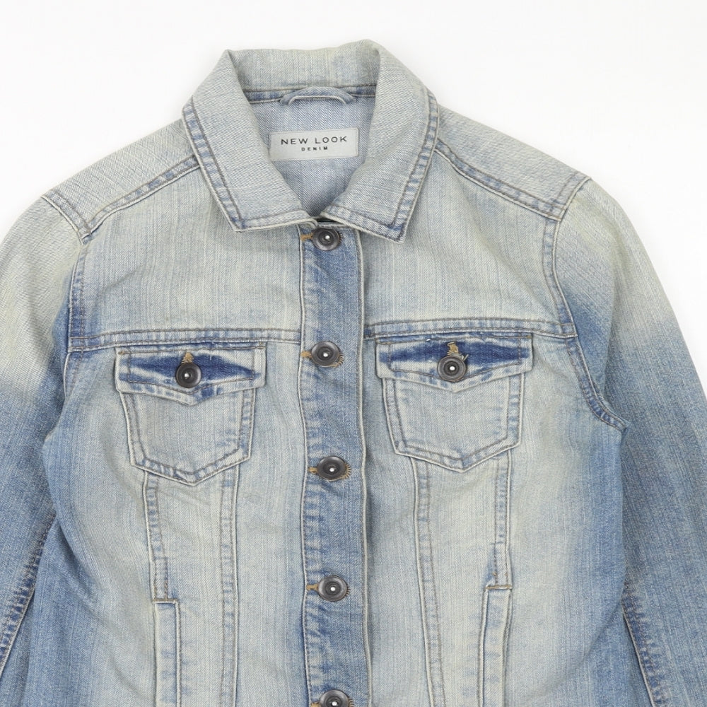 Womens UK Size 8 New Look Blue Jacket