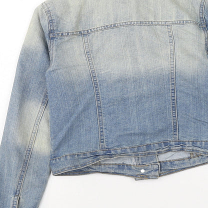 Womens UK Size 8 New Look Blue Jacket