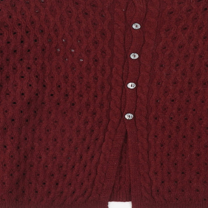 Womens UK Size 14 Marks and Spencer Purple Pullover Jumper