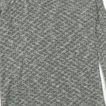Womens UK Size 6 NEXT Green Tunic Jumper