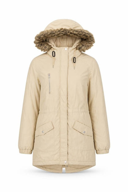 Womens UK Size S Noisy may Yellow Parka Coat